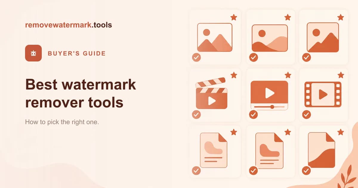 The Best Watermark Remover Tools in 2026: A Practical Guide