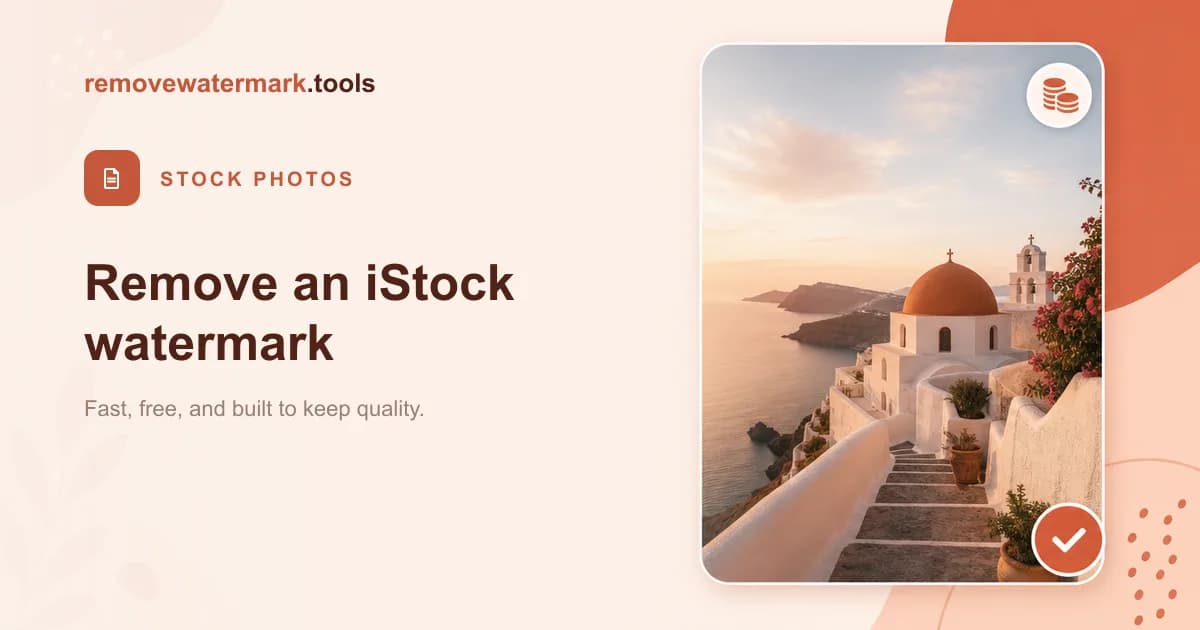How to Remove an iStock Watermark