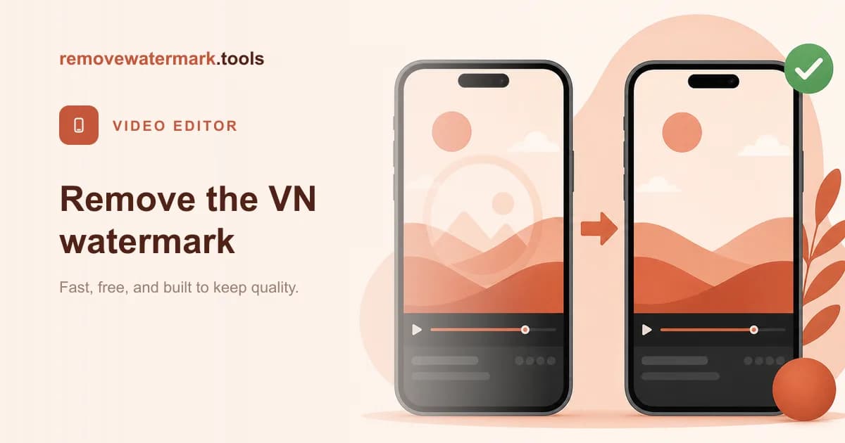 How to Remove the VN Video Editor Watermark