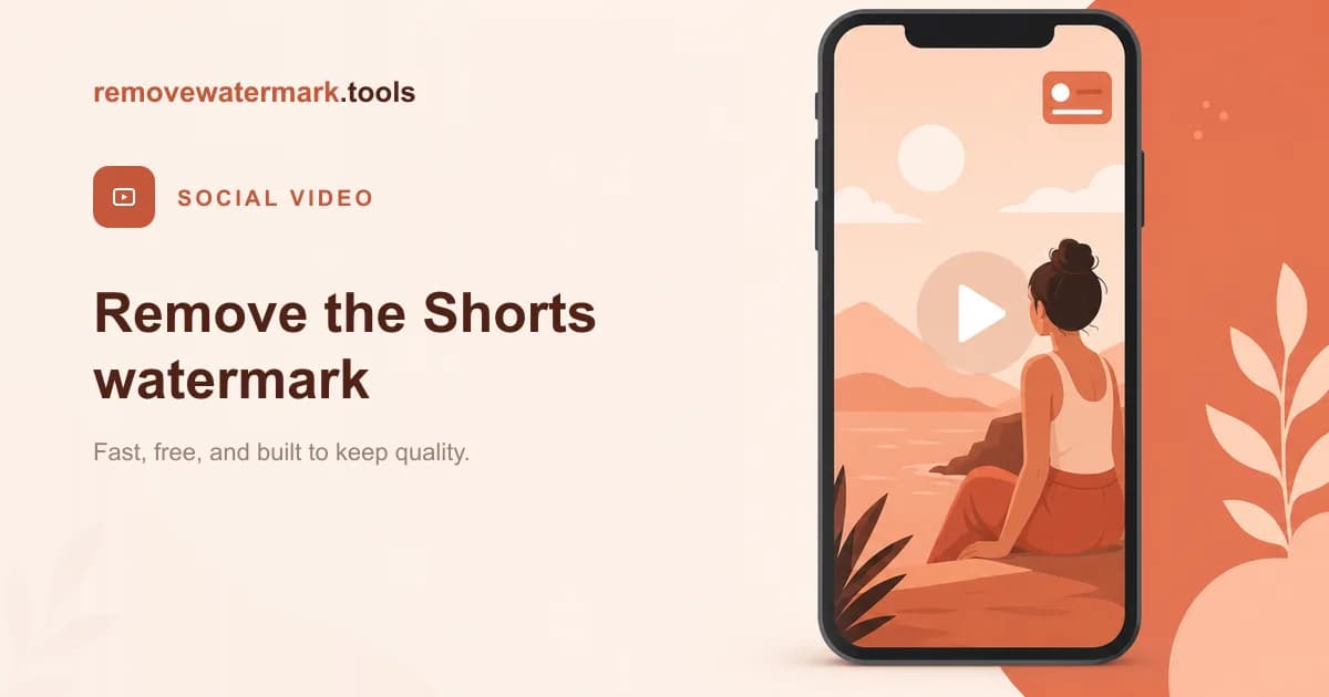 How to Remove the YouTube Shorts Watermark