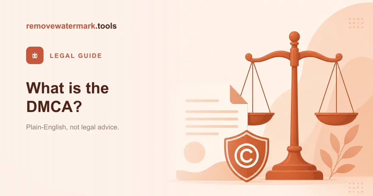 What Is the DMCA? A Plain-English Guide for Creators